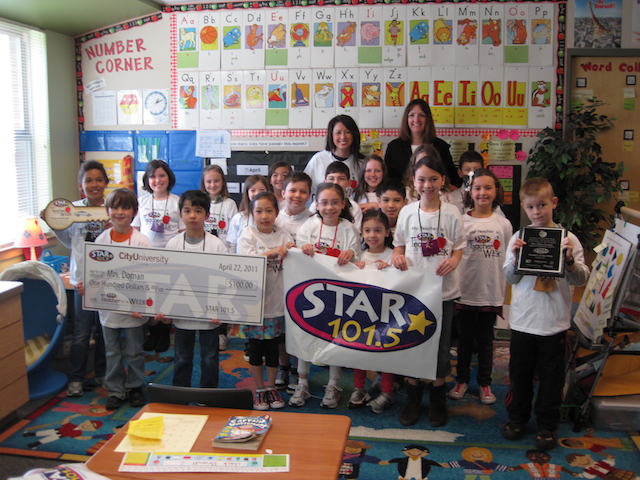 teacher of the week and students