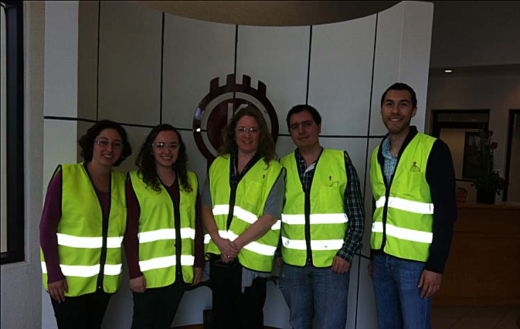 Students visiting PACCAR