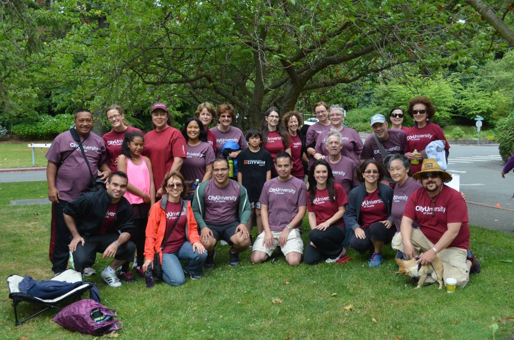 Faculty and Staff Participate in Walk for Rice