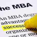 MBA, school of management, business, page, highlighter, text