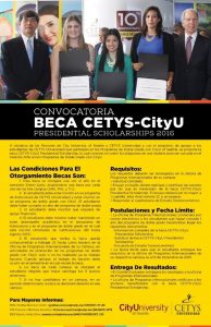 CETYS-CityU Presidential Scholarship