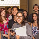 Smiling with diploma