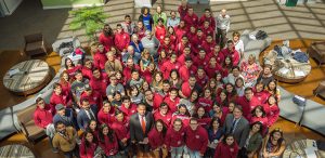 Students participating in Summer in Seattle 2017