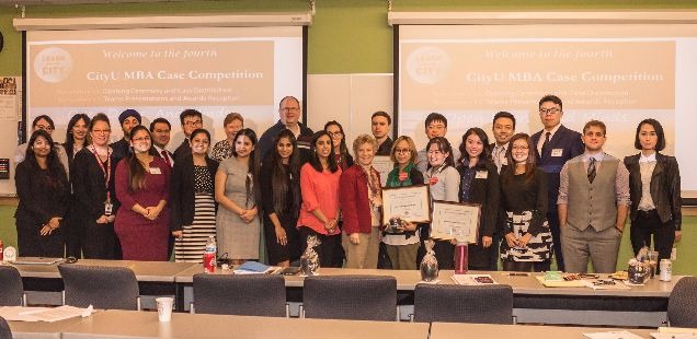 Students put their business knowledge, skills to the test during MBA Case Competition