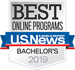 Best Online Bachleor's Programs 2018 U.S. News logo