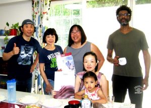 Makoto Murai and Ai Sato and their families, WAL 2000 -2001 