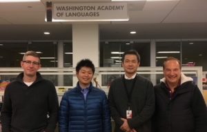 Adam McGarity, Wataru, Hideki Aikoh, and Matt Raudsep