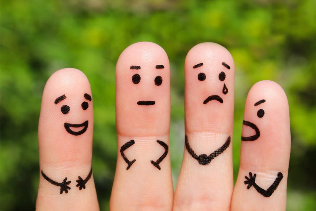 Fingers with Faces
