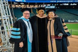 CityU graduation, picturing doctoral graduates and faculty